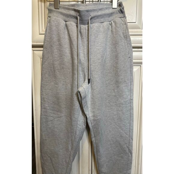 Fashion Nova Men's Heather Elastic Waist Drawstring Jogger Sweatpants Gray Small - Picture 9 of 11